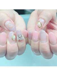 ピンクネイル