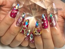 アン ジョーヌドラゴ/ピンク☆スワロフスキー