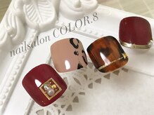 ネイルサロン カラーエイト(Nailsalon COLOR.8)/フットネイル・定額デザイン