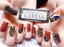 プロフェッショナル ネイルサロン ラヴィアス(LAVIAS)/【スカルプ】10本アートし放題