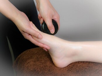 癒しの森/バザルトストーン施術