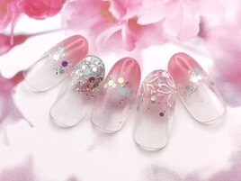 ベーシックネイル#491