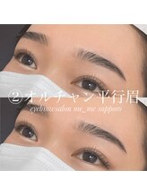 メメ サッポロ(me_me sapporo)/2/オルチャン平行眉デザイン