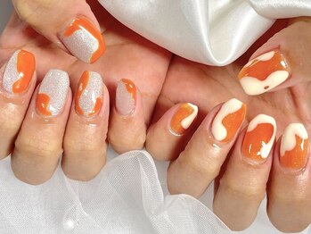 ネイルネージュ 錦糸町(Nail Neige)/持ち込み(ハロウィン/紅葉)