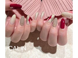 アーガイルチェックネイル