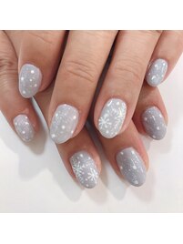 シンプルジェルネイル&本格ケア