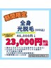 期間限定★【光脱毛】 全身(VIO込)1回目23000円/2回目46000円