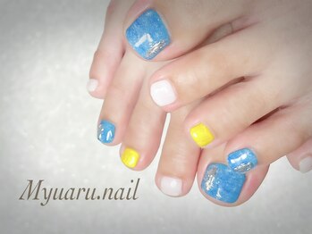 ミュアルネイル(Myuaru.nail)/定額フットネイル♪