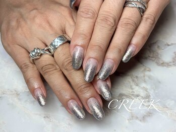 クリーク(CREEK)/ジェルラメグラデーション