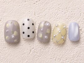 イエローフラワードット