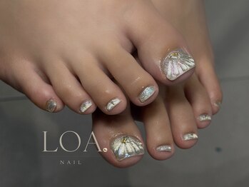 ロア(LOA.)の写真/夏といえばフット！200色以上のカラーとキラキラ輝くマグネットで足元を彩り、夏を楽しみませんか☆