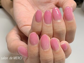 サロン ド メルシー(Salon de MERCI)/透け感ピンク☆