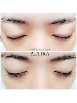 ネイルサロンアンドスクール アルティラ(Nail Salon& School ALTIRA)/まつ毛美容液エグータム効果