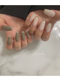 くすみフレンチ