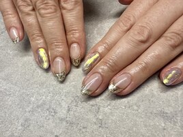 夏ネイル2023【フレンチ】