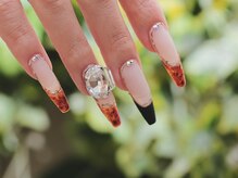 ネイルサロン ハナアオヤマ 梅田店(Nail Salon Hana Aoyama)/デザインフレンチ