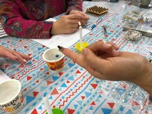 高麗鍼灸院/お灸ワークショップの様子