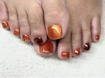 ヌル ネイル 堀江(NURU NAIL HORIE)/2色!マグネットフットネイル☆