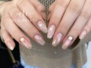 ピンクニュアンスネイル