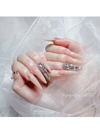 スカルプ付け放題デザイン