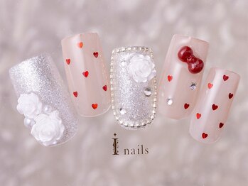 アイネイルズ 町田店(I nails)/フレンチガーリー10480円