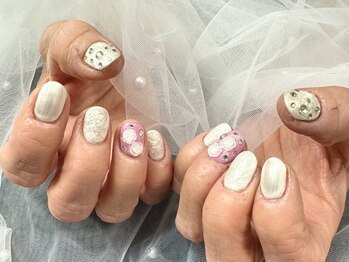 ヒラソルネイル(Girasol nail)/ブライダルのお色