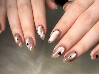 はあとねいる 伏見桃山店の写真/【伏見桃山店】高リピート率!シンプルネイル～トレンドのニュアンスネイルなど人気デザインは¥4400♪