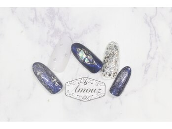 アモウズ(Amouz)/定額【テーマ:ネイビー】2