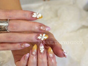 エスアイネイル(SI Nail)の写真/☆全員フィルイン無料◎手描きネイル得意！持ち込みワンホンも◎マグネット1000種以上♪
