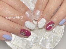 サロン ド メルシー(Salon de MERCI)/ニットnail☆
