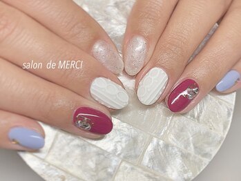 サロン ド メルシー(Salon de MERCI)/ニットnail☆