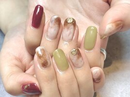 ＊オーロラ　ラメフレンチ＊
