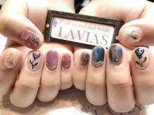 プロフェッショナル ネイルサロン ラヴィアス(LAVIAS)/【ジェル】10本アートし放題