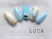 ネイルアトリエルカ(nail atelier LUCA)/I-36 マーメイドネイル
