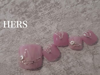 ハーズ(HERS)/FOOT シンプルアート