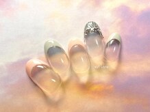 エストリブレ(estLivre)/ストライプフレンチ