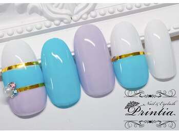 プリンティア(Printia)/120分内デザインネイル ¥9000~