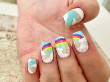 ティーエス ネイル ガーデン(T.S Nail Garden)/虹