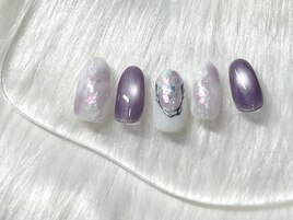 マグパープルネイル