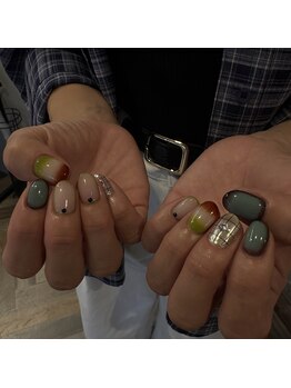 ブランシュ(Blanche)/癖ネイル