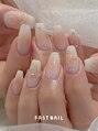 ファストネイル 葛西駅前店(FAST NAIL) チークネイル/韓国/ワンホン/リボン/アート/ぷっくりネイル♪