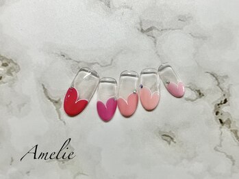 ハートフレンチ/カラフル