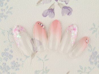 シューズネイルプロデュース/クリアフラワーデザイン