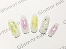 グラマーネイル(Glamor nail)/チーク☆定額ネイルBクラス¥7800