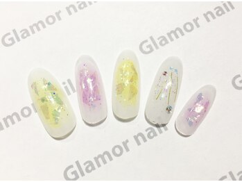 グラマーネイル(Glamor nail)/チーク☆定額ネイルBクラス¥7800