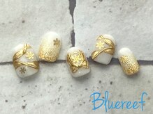 ネイルアンドまつげエクステ ブルーリーフ 四谷三丁目店(Blue Reef)/X'masネイル