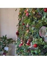 マドカヨガビューティーオフィス(MADOKA YOGA BEAUTY OFFICE)/「壁庭園」クリスマスバージョン