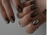 【新メンバーネイリスト限定】マグネットorワンカラーネイル　