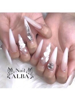 ネイルアルバ(Nail ALBA)の写真/スカルプで作り上げる美爪際立つデザイン★人気のベイビーブーマー/グラデーション/ワンカラーもお任せ!!