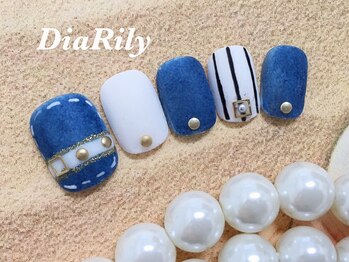 ディアリリー(Dia Rily)/フットネイル☆アート込み¥10800